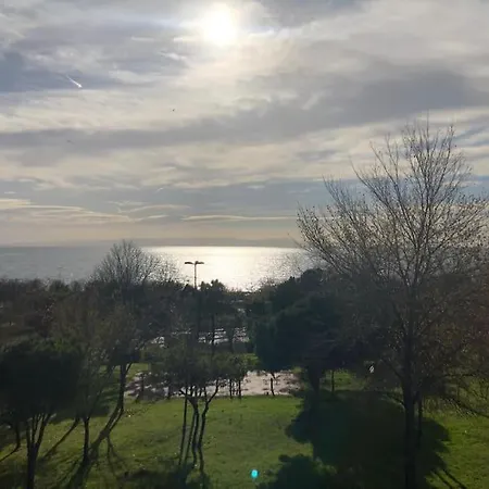 Luxury Flat With Sea & View - Gym & Parking 公寓 伊斯坦布尔