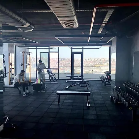 Luxury Flat With Sea & View - Gym & Parking 公寓 伊斯坦布尔